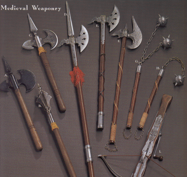  Weapons  Daily Life during the Middle Ages
